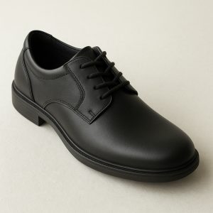 Zapato sintético negro